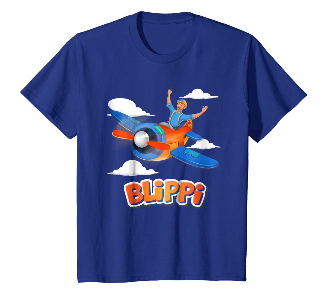 Kids Blippi Airplane T-Shirt for Kids