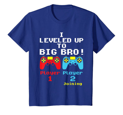 Leveled Up to Big Brother Pregnancy Announcement T-Shirt-488106
