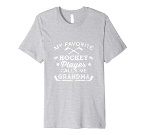 Funny Ice Hockey T-Shirt Skating Gift For Grandma