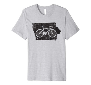 Cute Unique Vintage Iowa Cycling Gift T-Shirt G999909