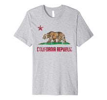 Load image into Gallery viewer, California Republic Flag Shirt Vintage Retro T Shirt
