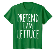 Load image into Gallery viewer, Funny Lazy Halloween Shirt PRETEND I AM LETTUCE Costume
