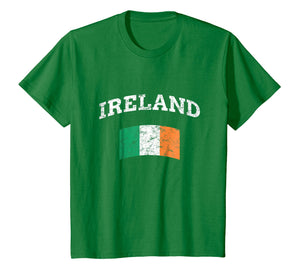 Ireland Irish Flag Distressed T-Shirt / Saint Patrick's Day