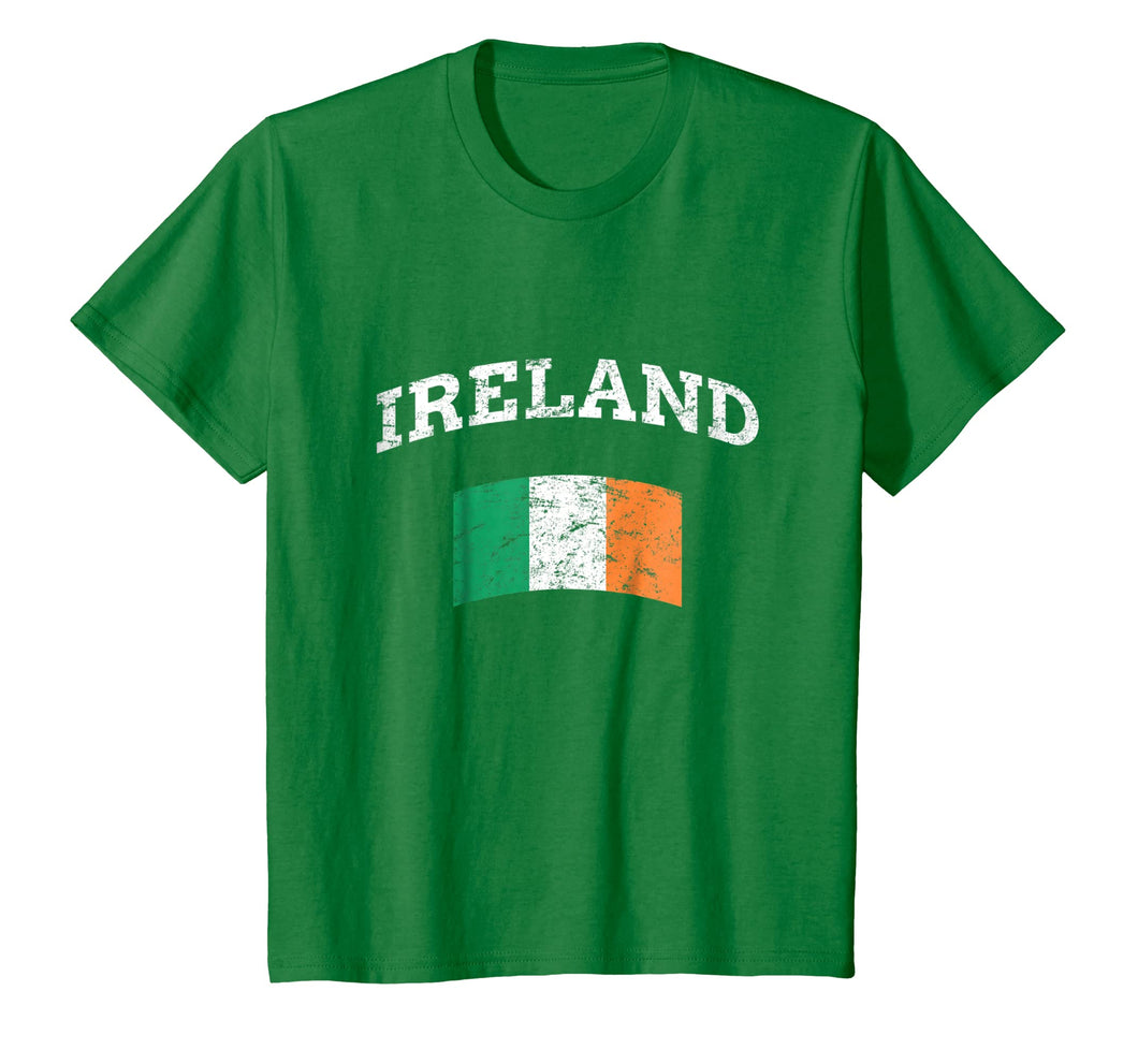 Ireland Irish Flag Distressed T-Shirt / Saint Patrick's Day