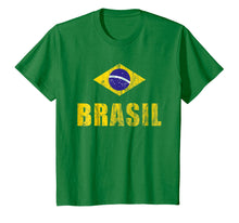 Load image into Gallery viewer, Brasil T-Shirt Gift Brazilian Flag Soccer Jersey Tee
