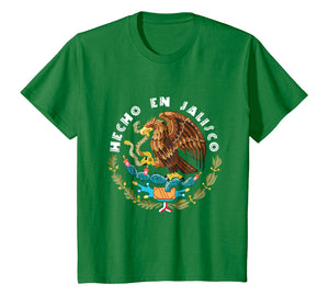 Hecho En Jalisco Shirt : Camisa De Mexico Mexican Flag Crest