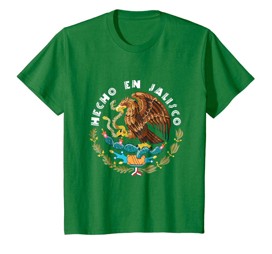 Hecho En Jalisco Shirt : Camisa De Mexico Mexican Flag Crest
