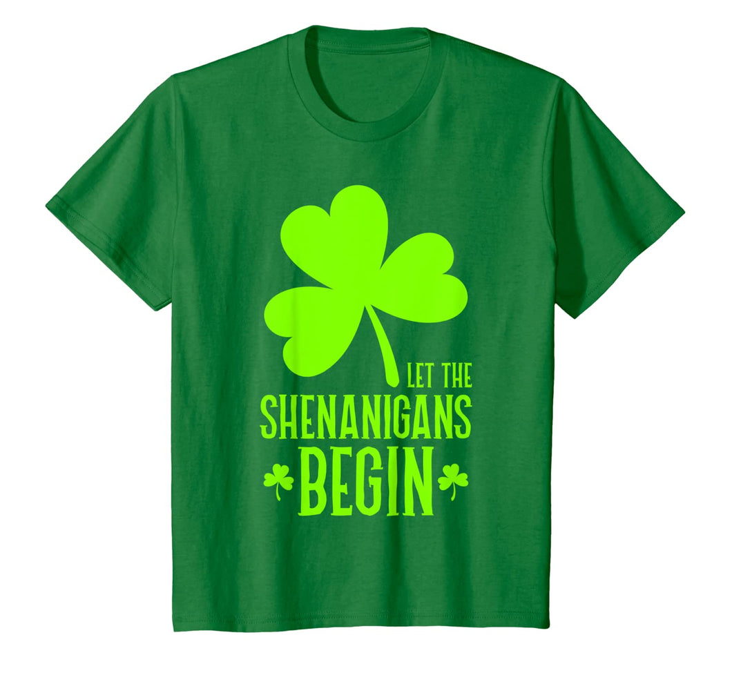 Let the Shenanigans Begin Saint Patricks Green Women Men T-Shirt-3156570