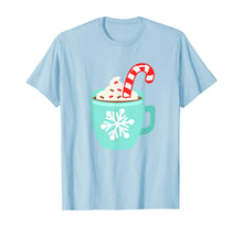 Load image into Gallery viewer, Hot Cocoa With Candy Cane Cream Xmas Christmas Lover T-Shirt
