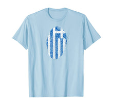 Load image into Gallery viewer, Greece Shirt Greek Flag Patriotic Pride Heritage Gift T-Shirt
