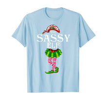 Load image into Gallery viewer, The Sassy Elf Christmas Matching Family Group T-Shirt
