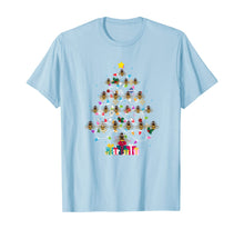 Load image into Gallery viewer, Funny Bee Christmas Tree Pajama Lights Gift T-Shirt
