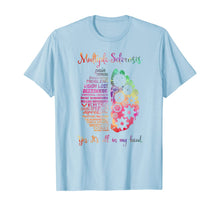 Load image into Gallery viewer, Multiple Sclerosis brain yes it is in my mind womens T-Shirt-269869
