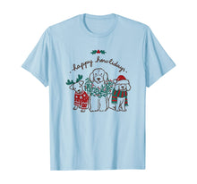 Load image into Gallery viewer, Happy Howlidays Funny Dog Christmas Gift T-Shirt
