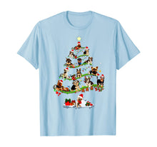 Load image into Gallery viewer, Morkie Tree Christmas Candy Cane Gift Ornament T-Shirt
