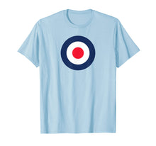 Load image into Gallery viewer, Bullseye Target Ring Pop Art British Flag UK MOD Tee Shirt
