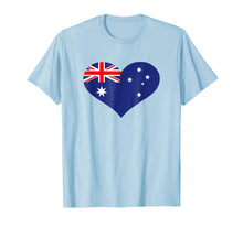 Load image into Gallery viewer, Australia heart flag T-Shirt

