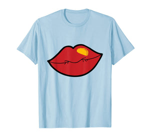 Cinco De Mayo Shirt Women Red Lipstick Tacos Kiss