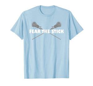 Lacrosse Fear the Stick LAX Practice Lacrosse Coach Gift