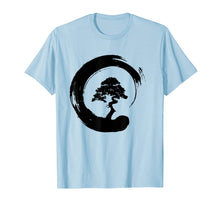 Load image into Gallery viewer, Bonsai Tree Enso Circle - Buddhist Zen Calligraphy T-Shirt
