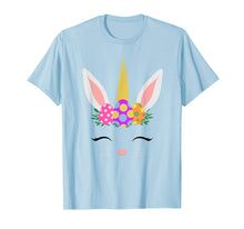 Load image into Gallery viewer, Easter Unicorn T Shirt Easter Day Bunny bunnicorn Shirt

