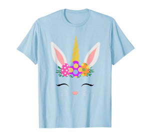 Easter Unicorn T Shirt Easter Day Bunny bunnicorn Shirt
