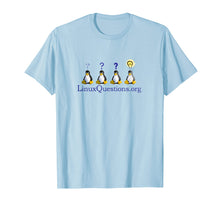 Load image into Gallery viewer, LinuxQuestions.org Logo on Front T-Shirt
