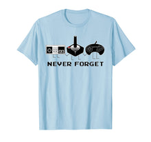 Load image into Gallery viewer, Never Forget Retro Video Games Funny Gamer T-Shirt Gift
