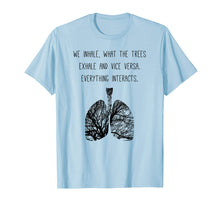 Load image into Gallery viewer, Breath Lung Forest Tree Air Photosynthesis CO2 Shirt
