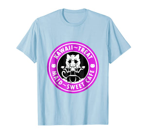 kawaii- treat maid- sweet cafe tshirt