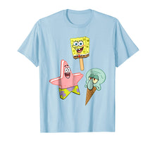 Load image into Gallery viewer, SpongeBob SquarePants Ice Cream Characters Graphic T-Shirt

