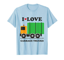 Load image into Gallery viewer, I Heart Love Garbage Trucks Shirt | Little Boys Kids T-Shirt
