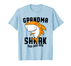 Grandma Shark T Shirt Mother Grandma Halloween Christmas
