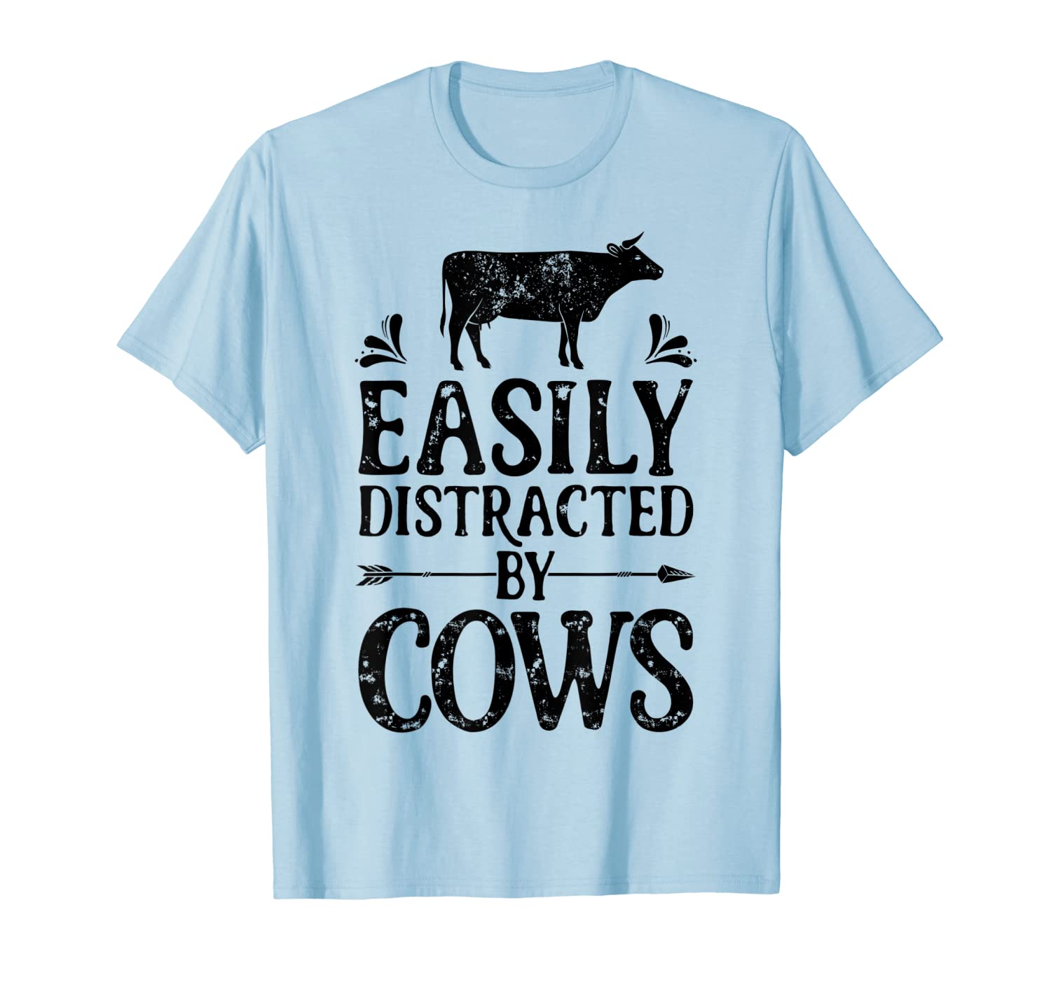 Easily Distracted By Cows T Shirt Cow Men Women Ts Farmer New Zealand Nz 