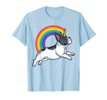 Load image into Gallery viewer, French Bulldog Unicorn Shirt Girls Space Galaxy Frenchicorn

