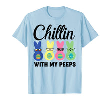 Load image into Gallery viewer, Chillin With My Peeps T-shirt Easter Bunny Candy Gift Kids
