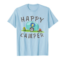 Load image into Gallery viewer, Camping T-shirt - Happy Camping Trailer Camper Tee

