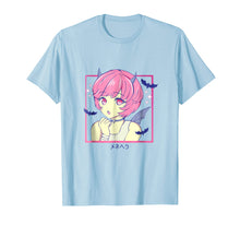 Load image into Gallery viewer, Japanese Anime Girl Punk EVIL Shirt - Pastel menhera
