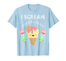 Load image into Gallery viewer, I Scream Ice Cream Summer Shirt Ice Cream Party T-Shirt Kids
