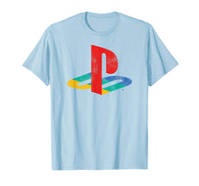 Load image into Gallery viewer, Playstation Playstation Logo Retro Distressed T-shirt
