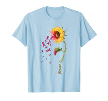 Load image into Gallery viewer, Breast Cancer Awareness Sunflower TShirt
