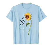 Load image into Gallery viewer, Melanoma Awareness Sunflower TShirt
