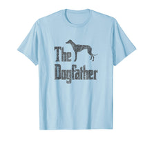 Load image into Gallery viewer, The Dogfather t-shirt, Greyhound silhouette, funny dog gift
