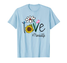 Load image into Gallery viewer, Mom Love Memaw Life #Memawlife Heart Floral Gift T-Shirt
