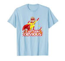 Load image into Gallery viewer, CAPTAIN OBVIOUS - Custom Personalized Selfie Emoji T-shirt
