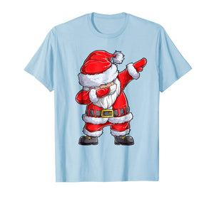 Dabbing Santa Shirt Christmas Boys Kids Men Xmas Gifts Tees