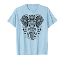 Load image into Gallery viewer, Elephant T-shirt Be Strong Mandala Native American Shamanic
