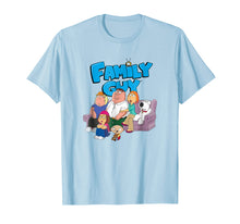 Load image into Gallery viewer, Family Guy Group with Logo No Distress T-shirt
