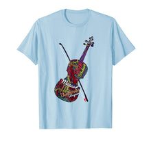 Load image into Gallery viewer, Classical Music Composers Violin Word Art T-Shirt
