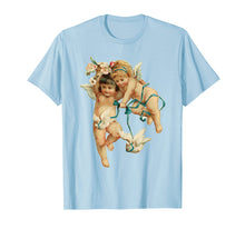 Load image into Gallery viewer, Angelic vintage cherubs &amp; doves of peace T-shirt
